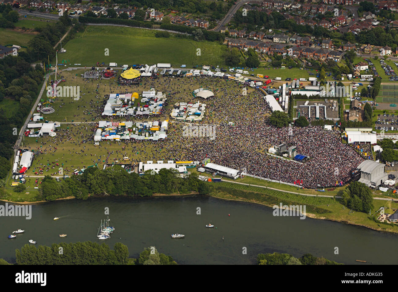 L'Isle of Wight Festival Banque D'Images