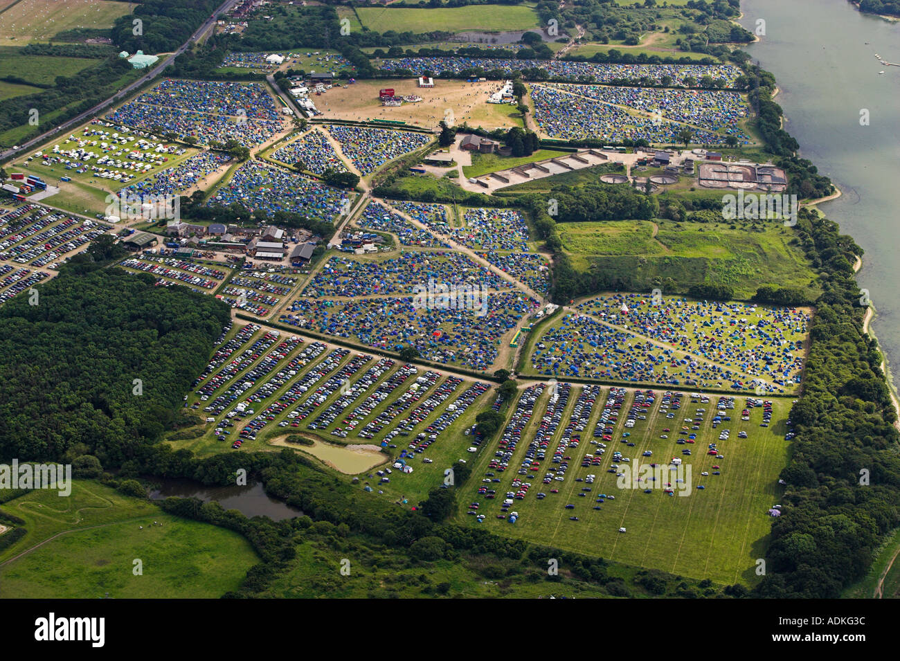 L'Isle of Wight Festival Banque D'Images