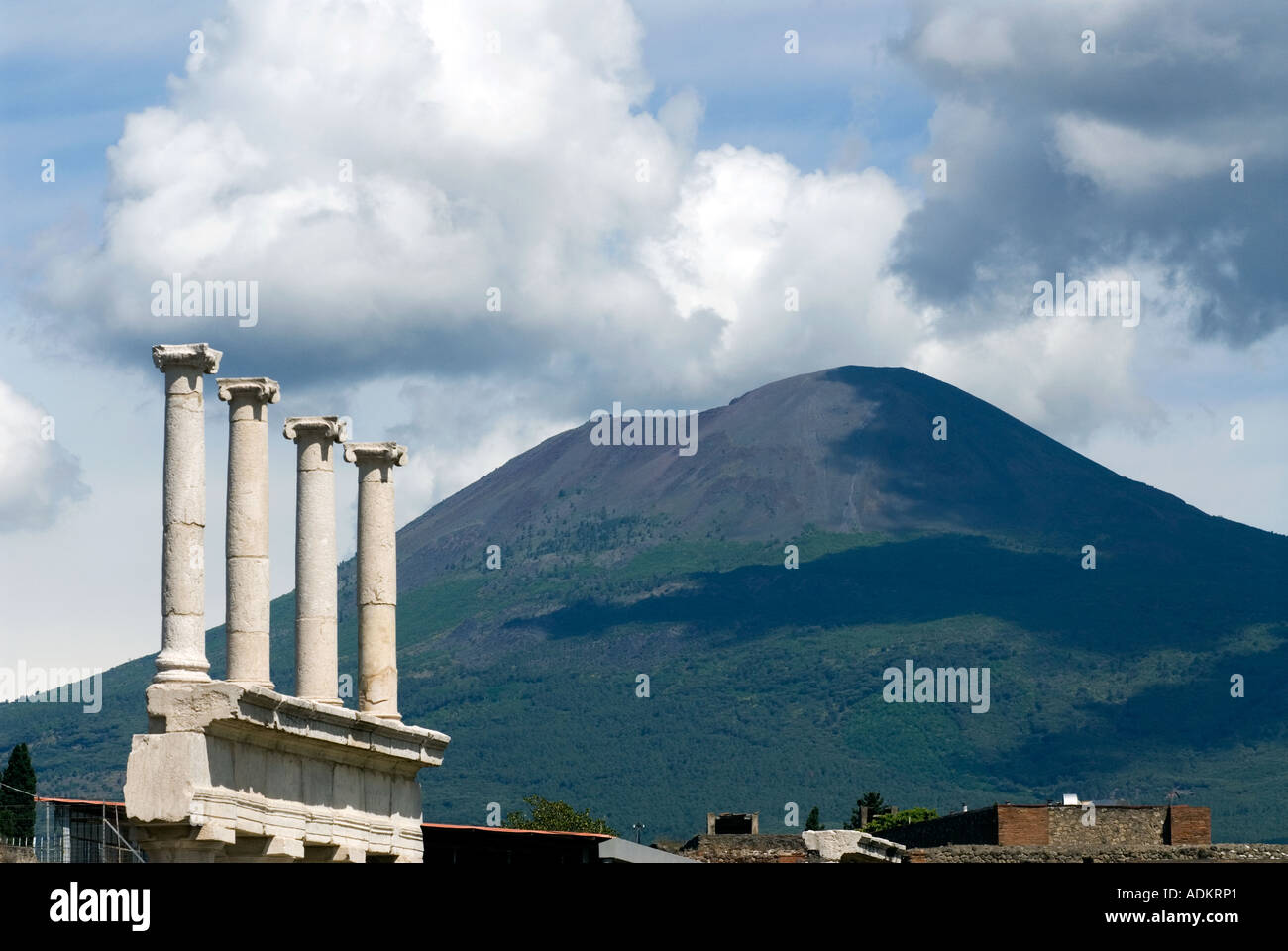Eruption Du Vesuve Banque D Image Et Photos Alamy