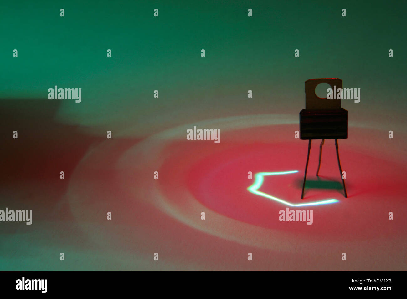 Transistor - Old Style rétro des années 60 à partir de Banque D'Images