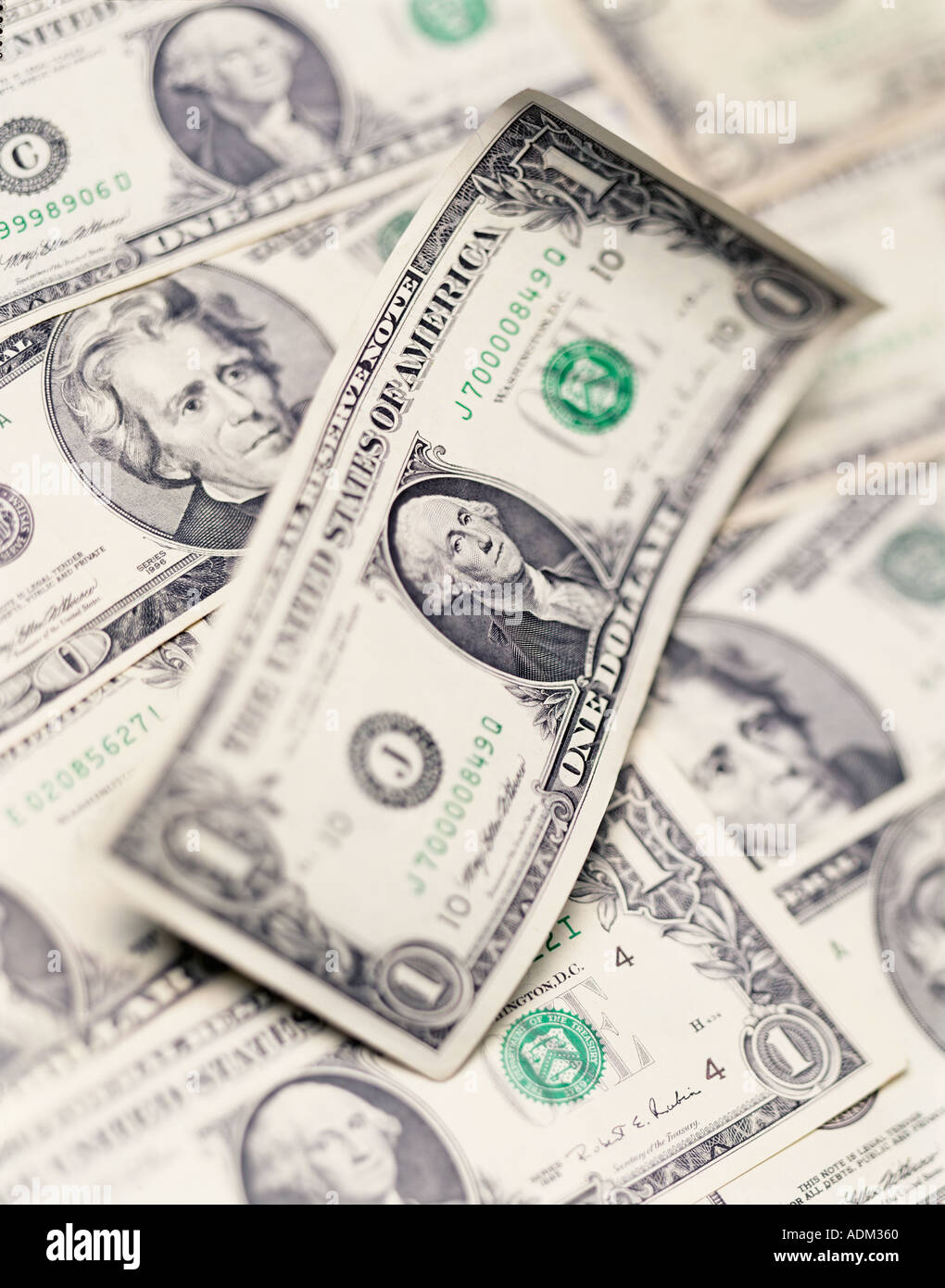 dollars US Banque D'Images