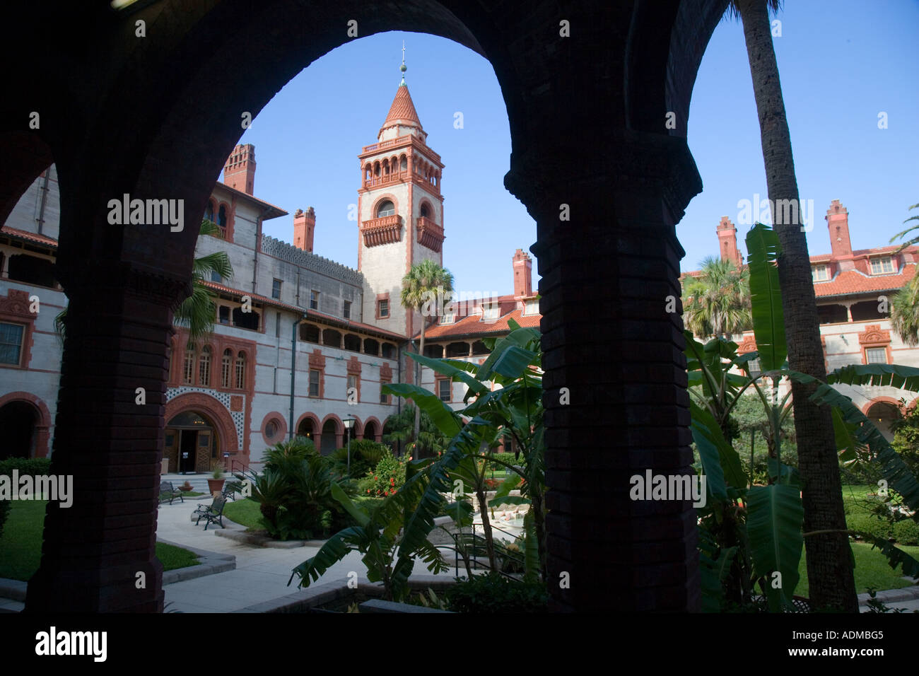 Flagler College St Augustine Florida USA Banque D'Images