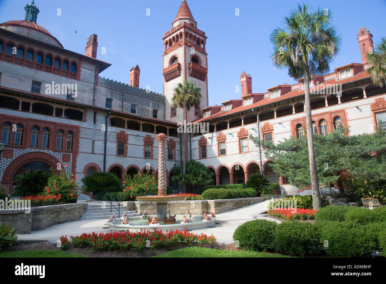 Flagler College St Augustine Florida USA Banque D'Images