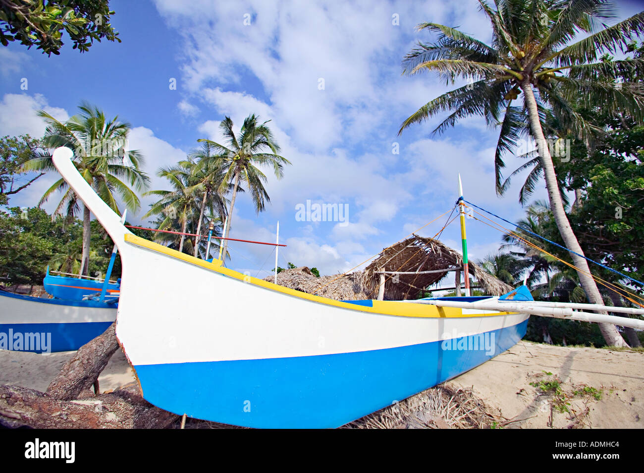 Bateaux en Philippines Banque D'Images