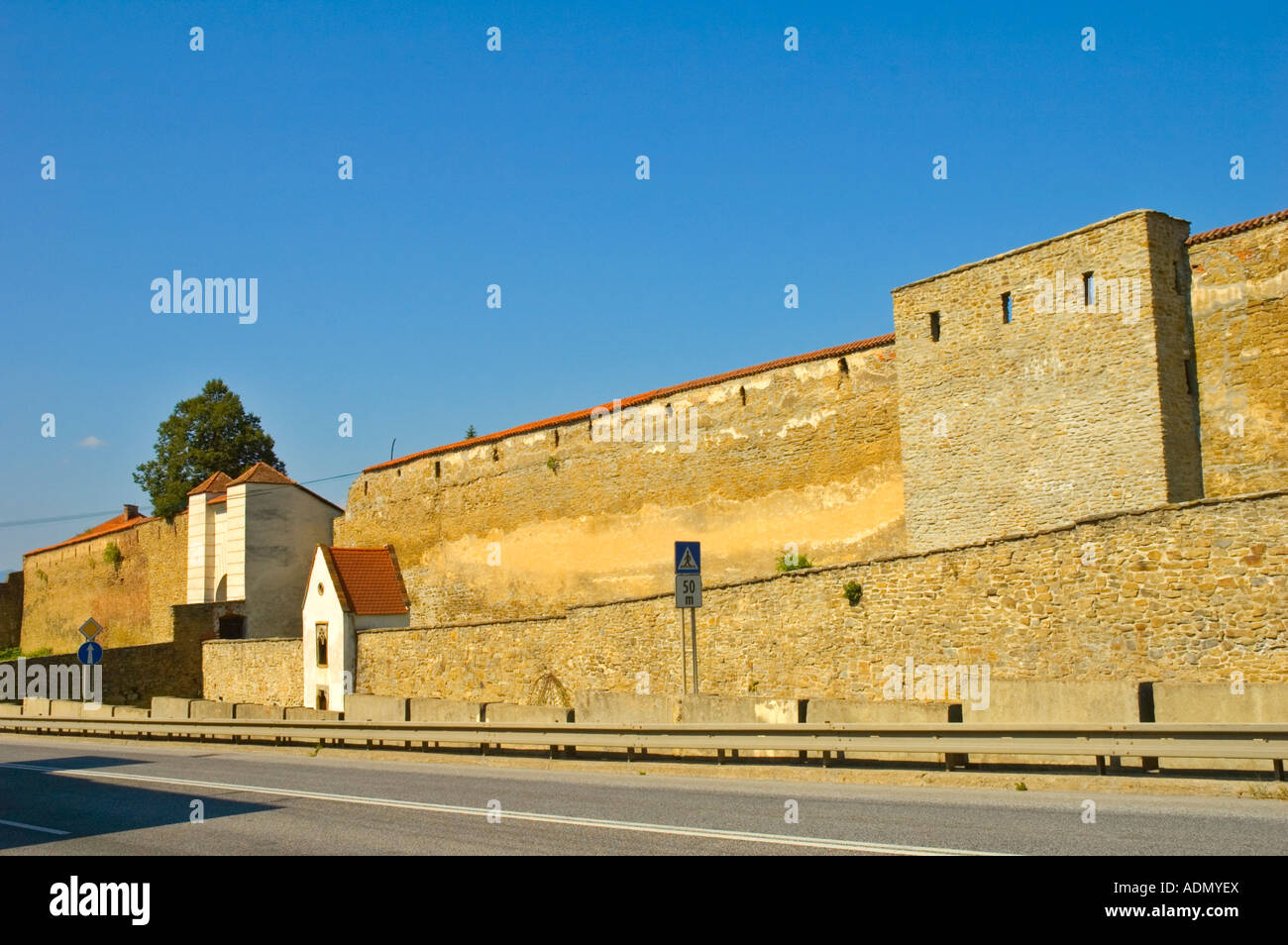 Les murs entourant médiévale de Levoca Slovaquie centrale dans l'Est de l'UE Banque D'Images
