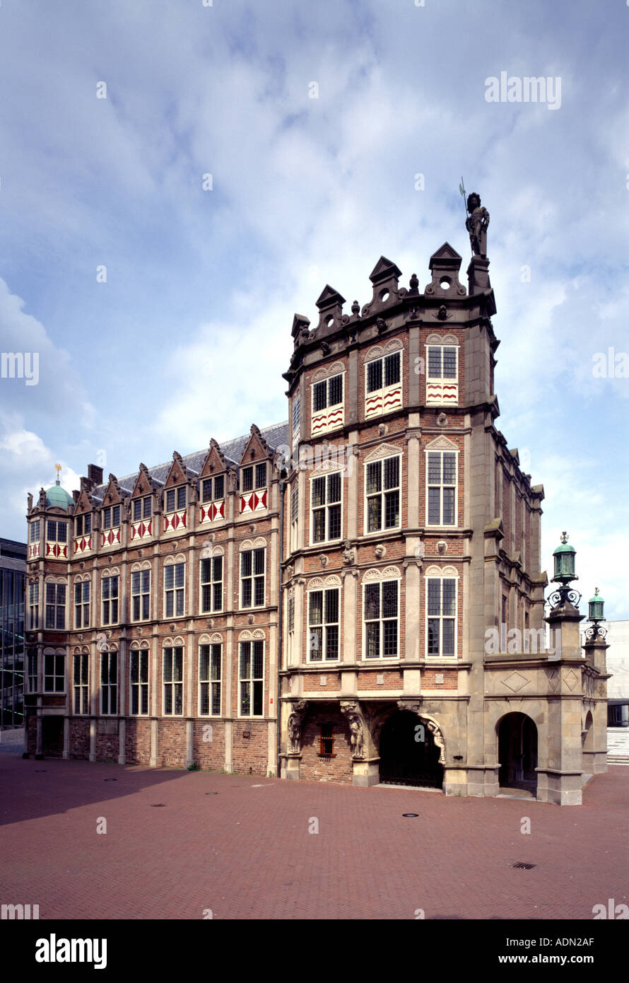 Arnhem, Altes Rathaus (Duivelshuis), Westseite Banque D'Images