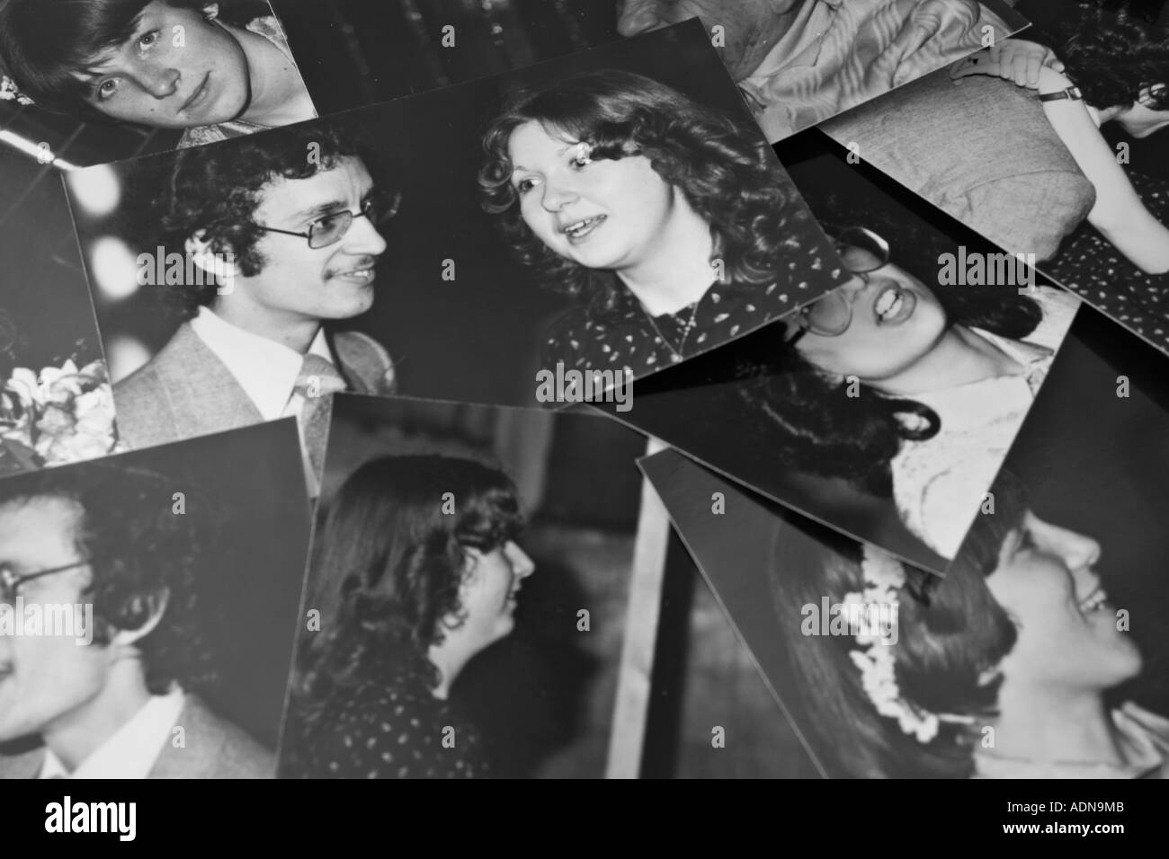 Les photos en noir et blanc Banque D'Images