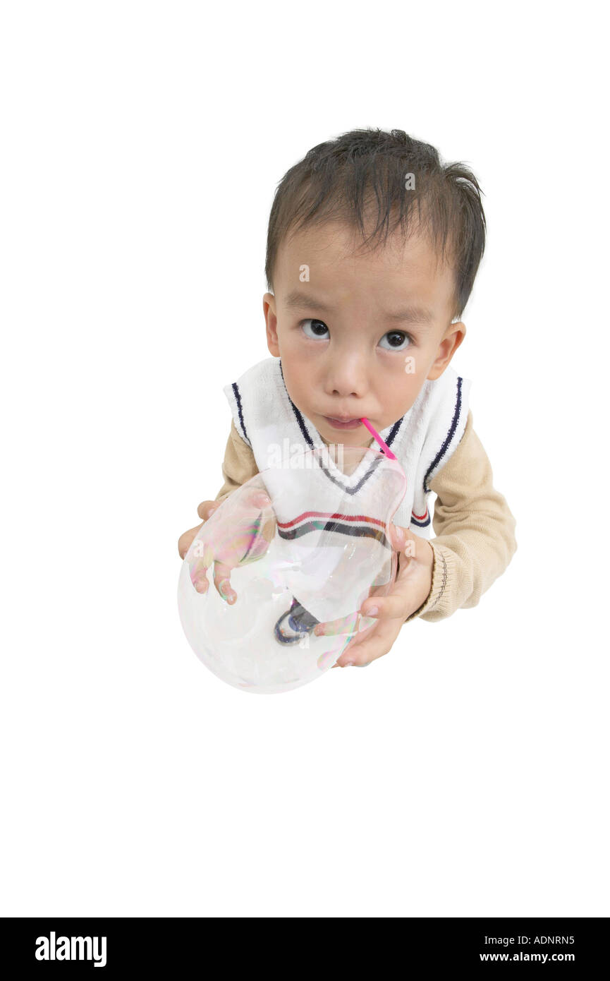 Attention enfants Banque D'Images