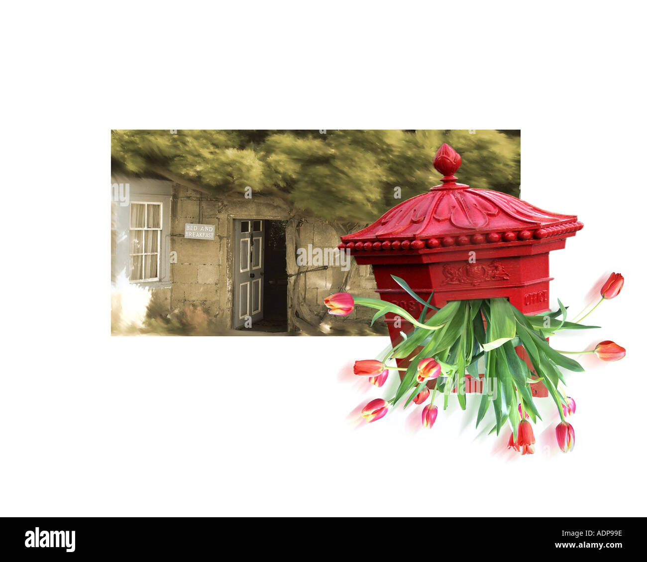 Go -Angleterre : Art design Banque D'Images