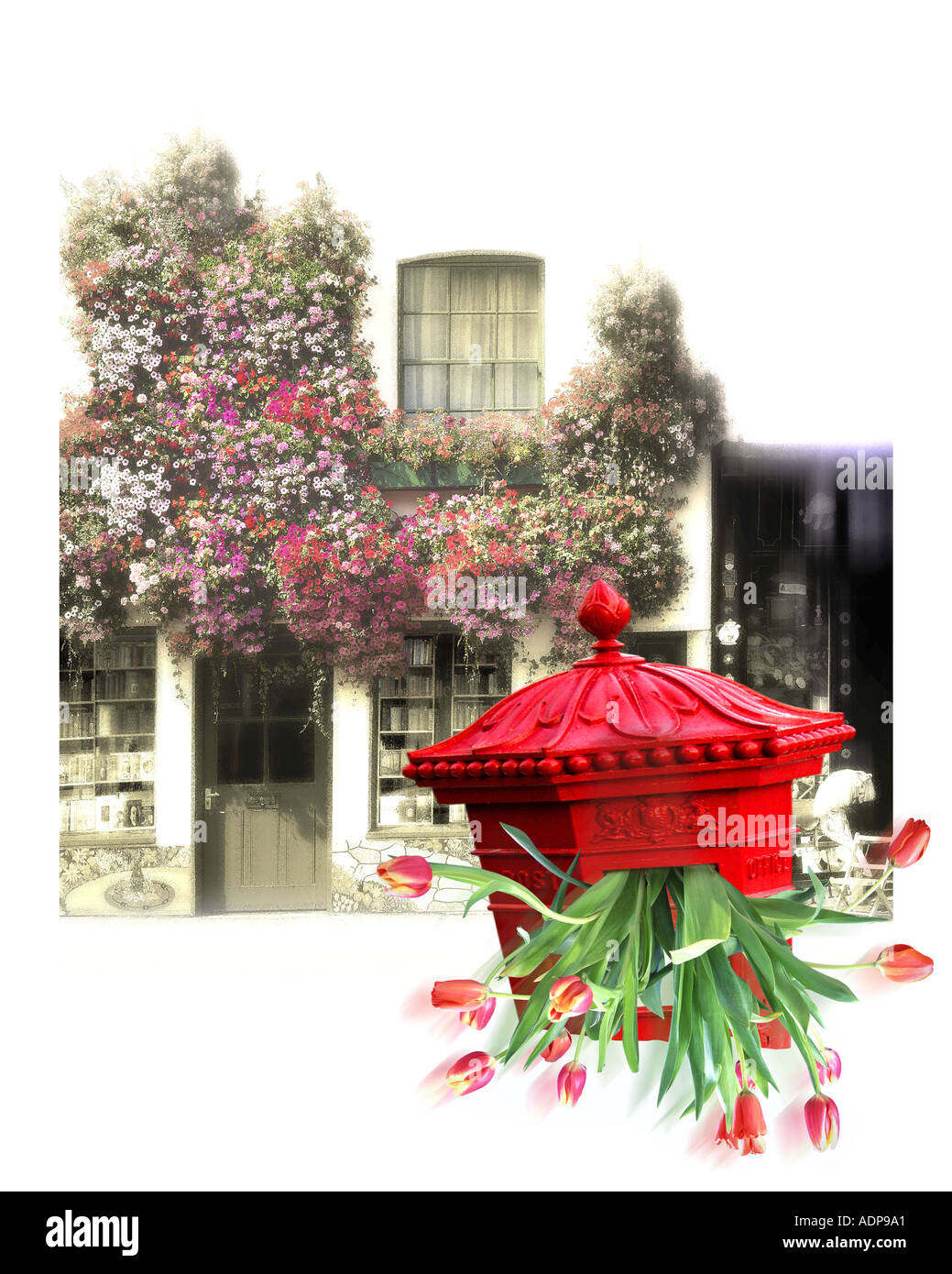 Fr - Angleterre : Art Design Banque D'Images