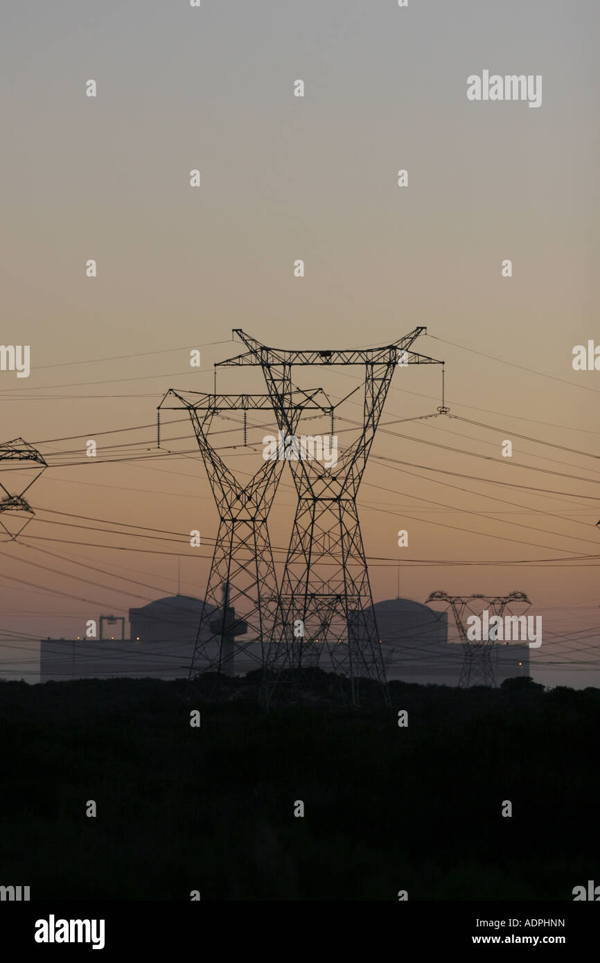 Koeberg nuclear power station Banque de photographies et d’images à