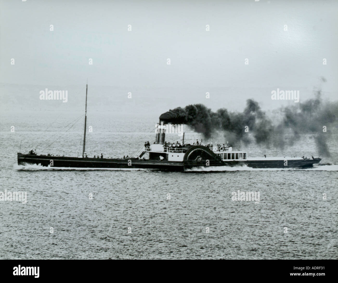 UK Ecosse Firth of Clyde off Greenock le Sultana vapeur à aubes construit 1886 Banque D'Images