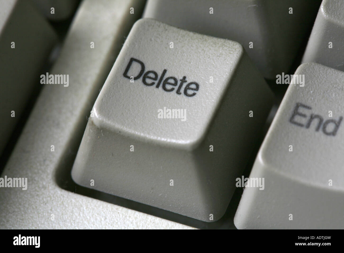 La touche Suppr du clavier Photo Stock - Alamy