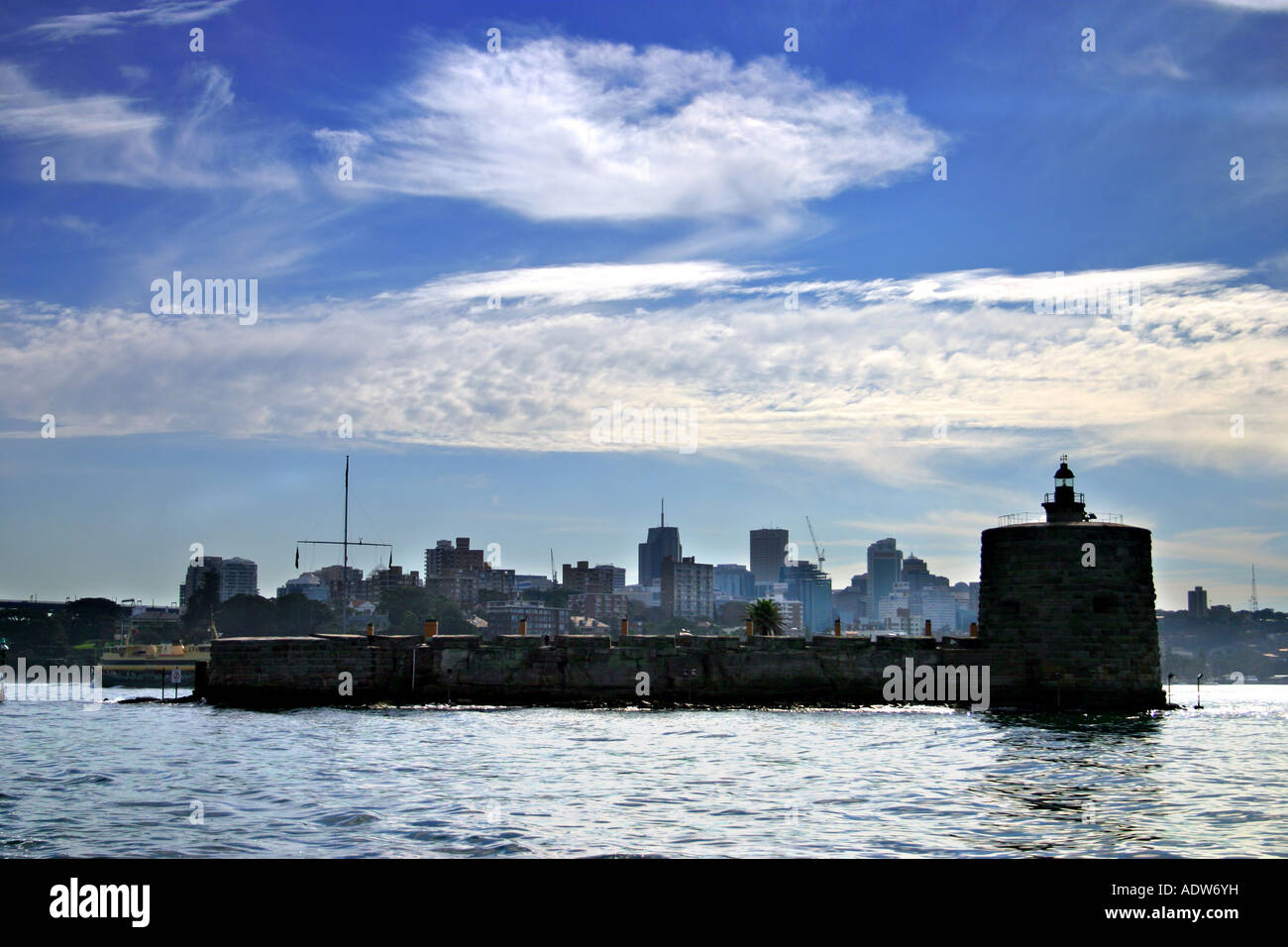 Fort Denison, Sydney Banque D'Images