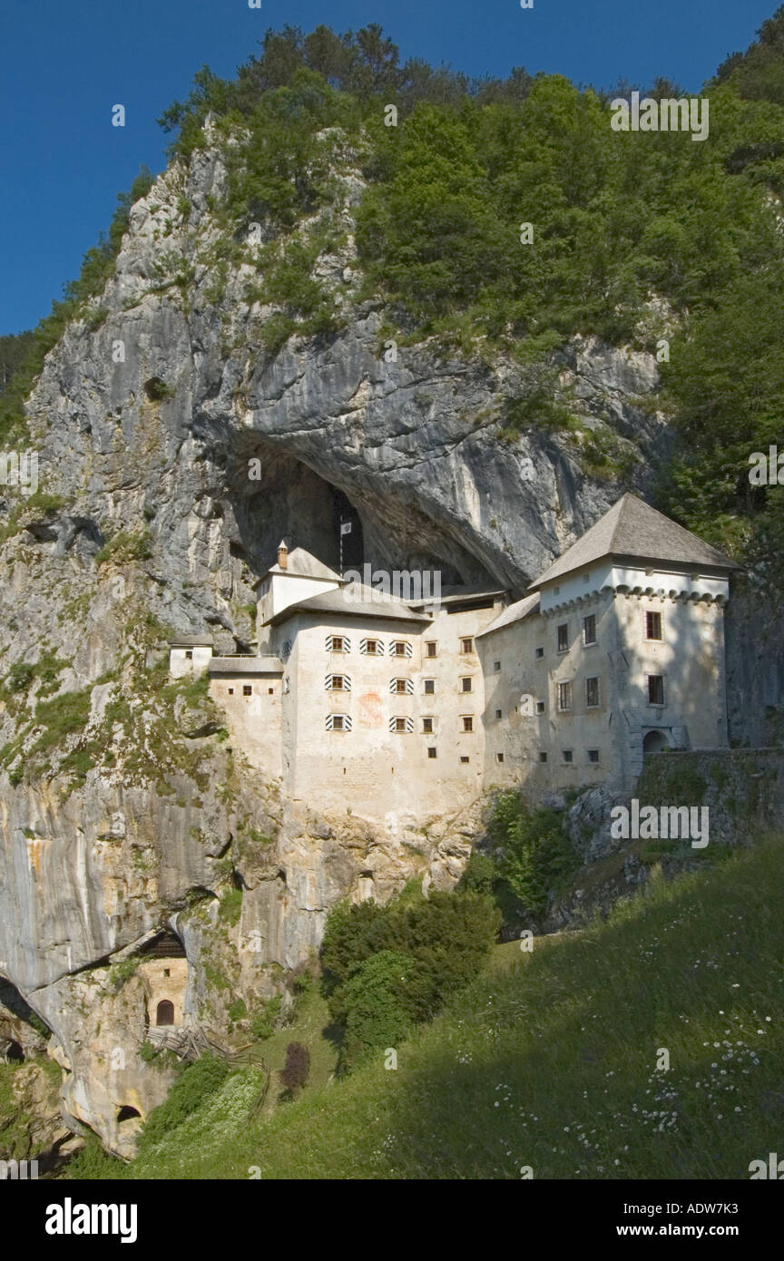 Château de Predjama Slovénie Banque D'Images