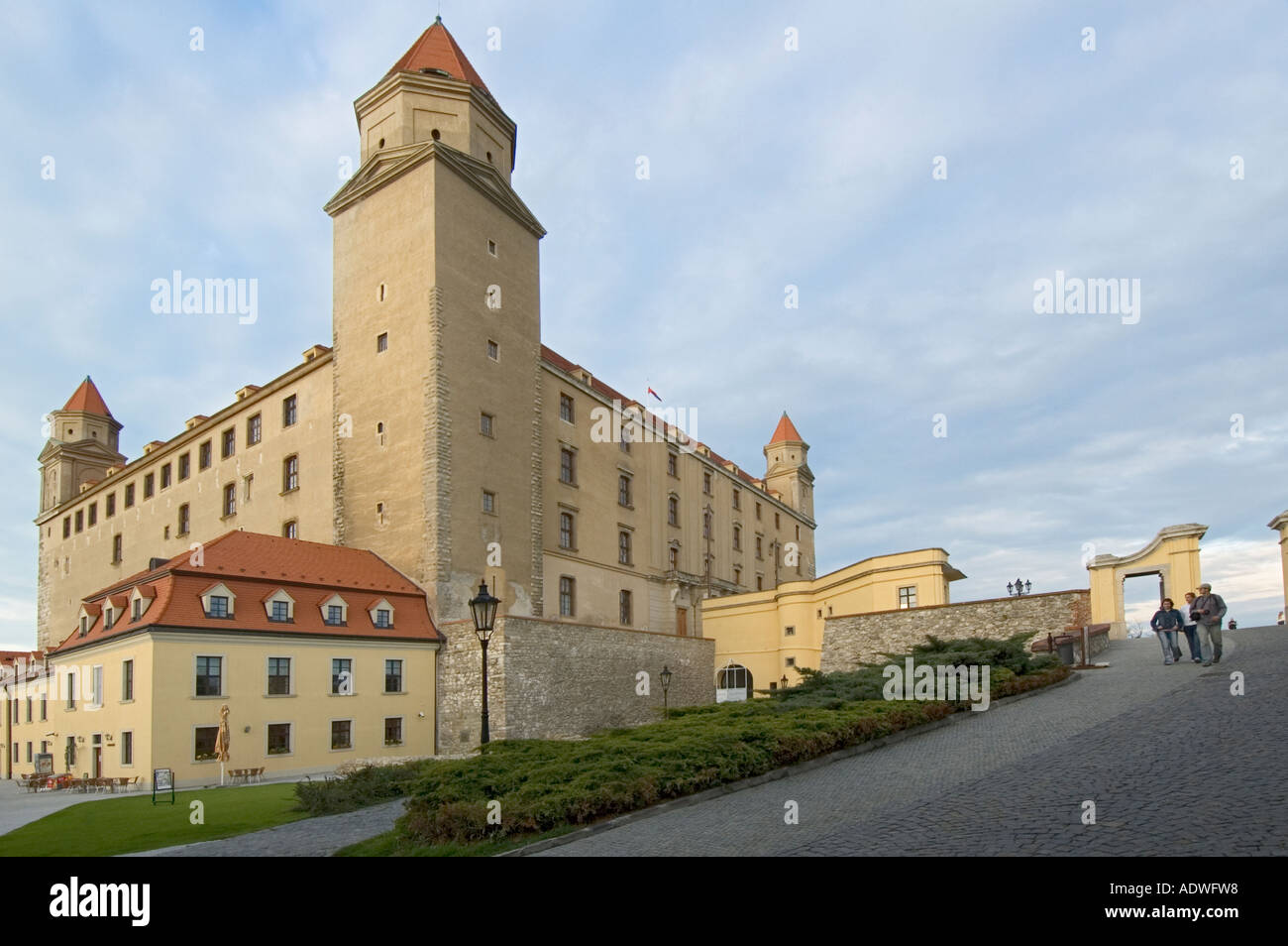 Le château de Bratislava, République slovaque Banque D'Images