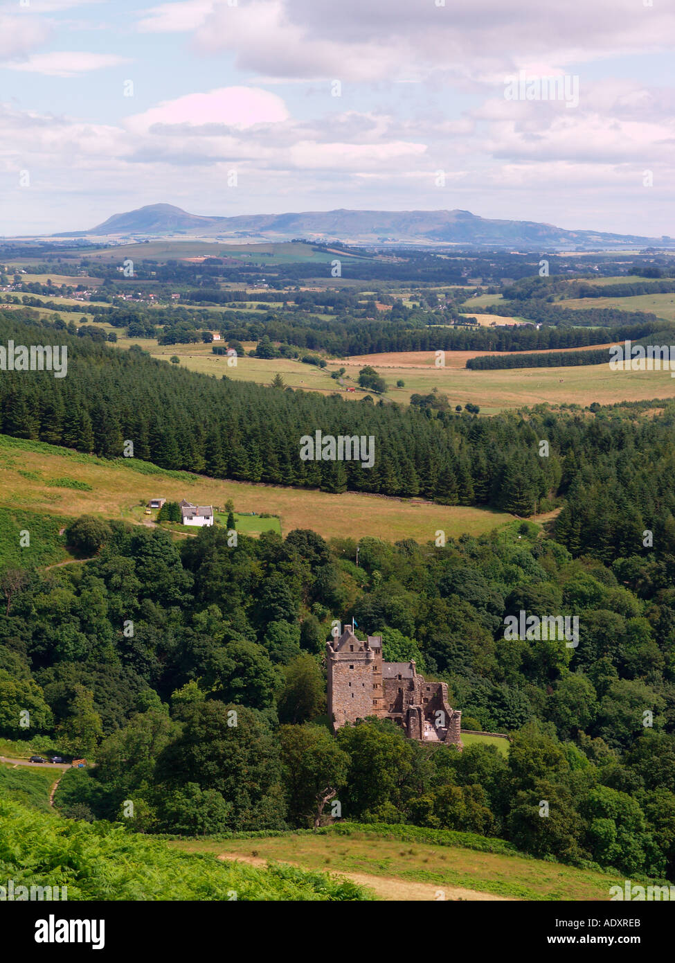 Castle Campbell Clackmannanshire Dollar Ecosse Banque D'Images