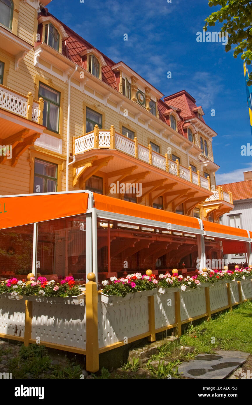 La Suède, Marstrand, Grand Hotel Banque D'Images