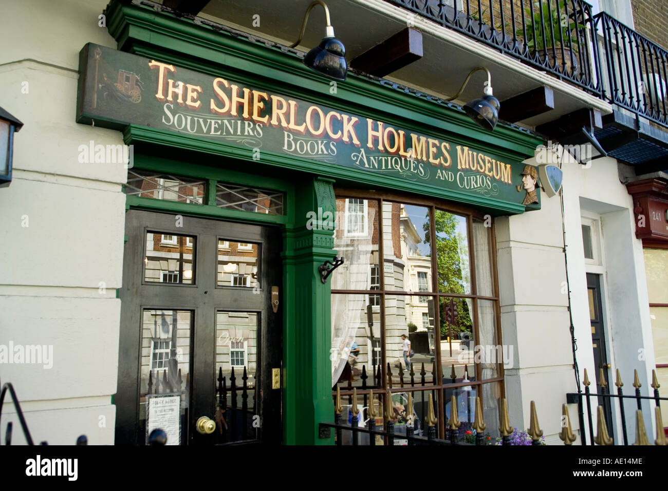 Le Musée Sherlock Holmes 221b Baker Street London England UK Photo Stock Alamy