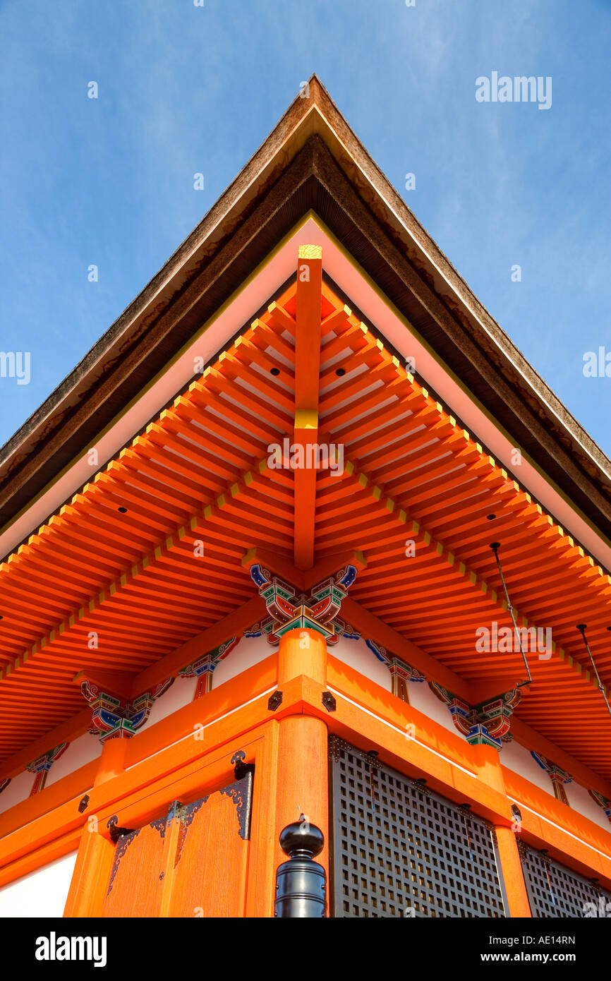 Région du Kansai Japon Honshu Kiyomizu Dera Kyoto cet ancien temple a été construit en 798 les bâtiments actuels datent de 1633 Banque D'Images