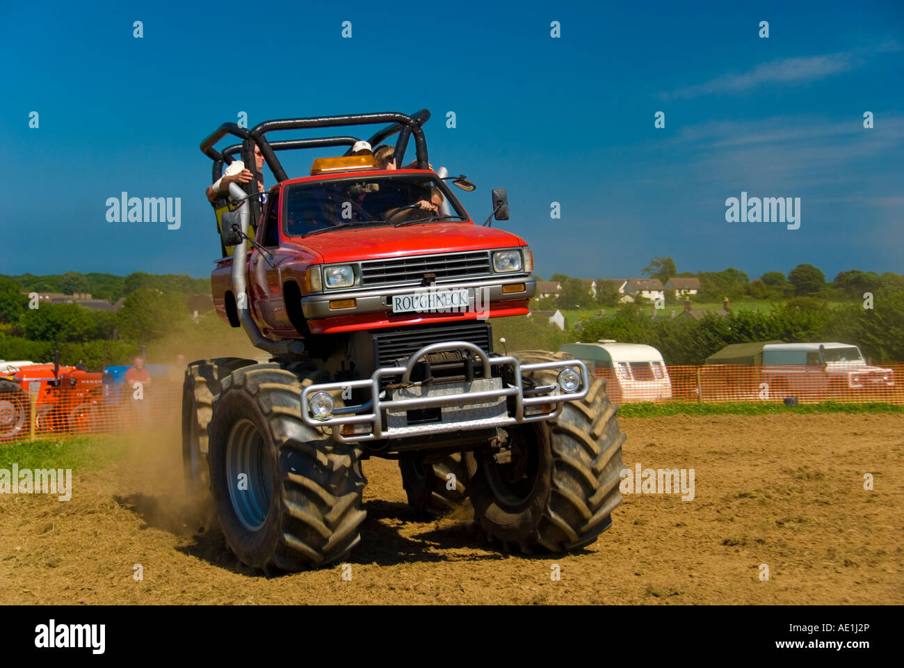 Un Monster Truck Banque D'Images