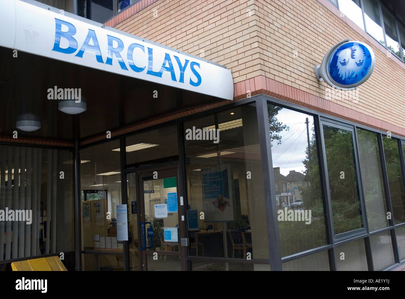 La banque Barclays Cambridge Banque D'Images