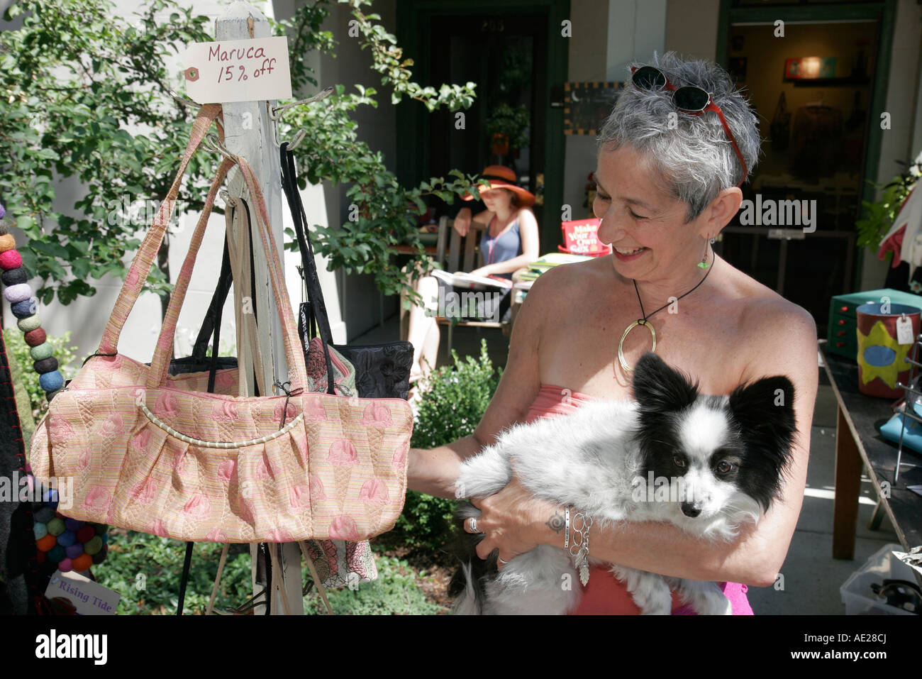 Ann Arbor Michigan,East Ann Street,Heavenly Metal Gifts,adulte femme femme femme dame,shopping shopper shoppers magasins marché marché marke Banque D'Images