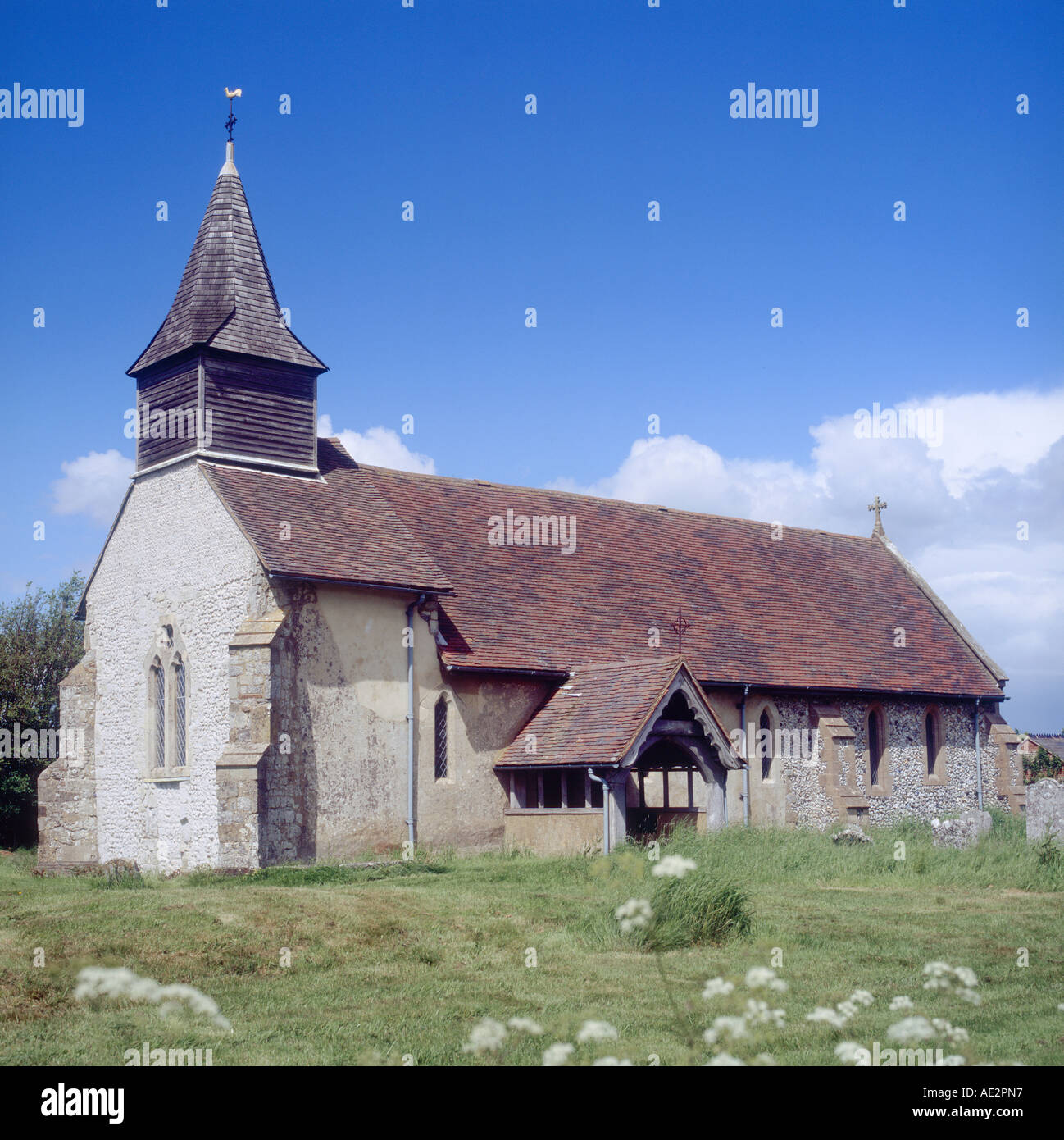 Eglise St Peter ad Vincula Colemore Hampshire dans le sud de l'Angleterre Banque D'Images