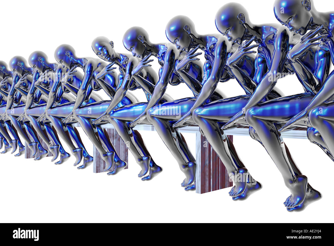 Penseur original Banque D'Images