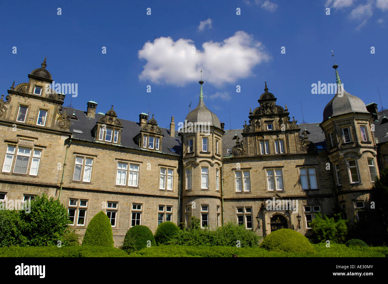 Le château de bueckeburg buckeburg schloss schaumburg lippe basse-saxe weserbergland allemand Allemagne deustch voyage deustchland touris Banque D'Images