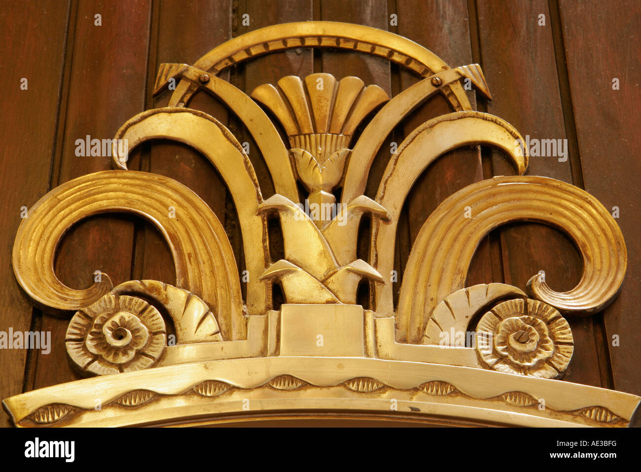 Cincinnati Ohio, Hilton Netherland Plaza, Art Deco design detail, intérieur, hall, les visiteurs voyage visite touristique sites touristiques Banque D'Images