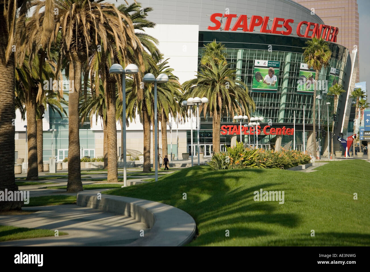Staples Center Los Angeles Californie Banque D'Images