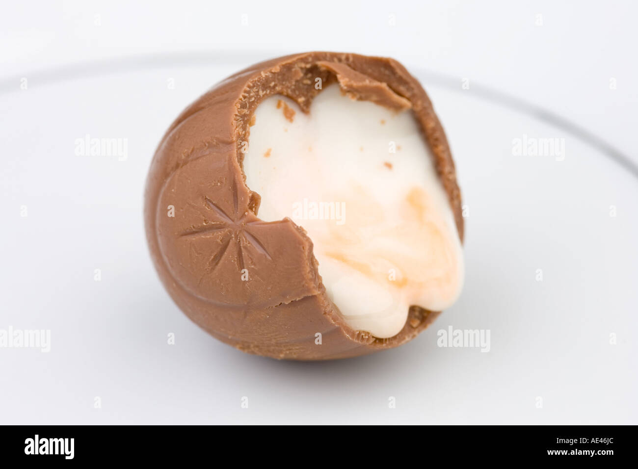 Cadburys Crème œuf de Pâques Banque D'Images