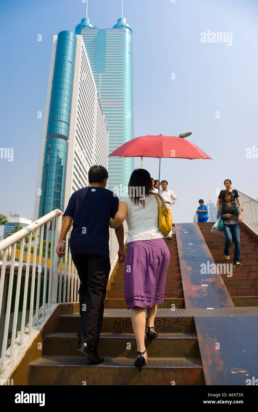 Zone économique spéciale de Shenzhen (S.E.Z.), Guangdong, China, Asia Banque D'Images