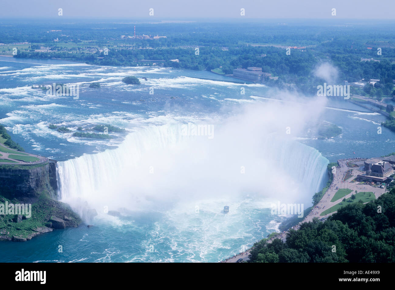 Canada, Niagara Falls, les chutes canadiennes Banque D'Images