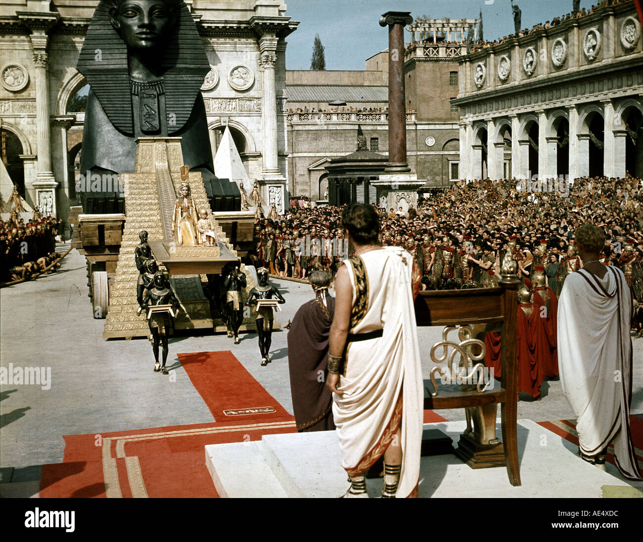 CLEOPATRA 1963 20th Century Fox Film avec Elizabeth Taylor Banque D'Images