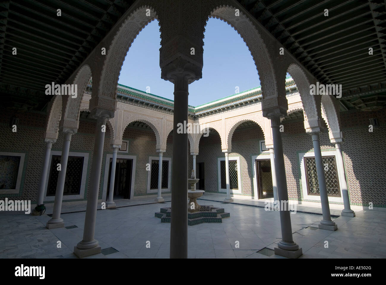 Musée Dar Chraiet, Tozeur, Tunisie, Afrique du Nord, Afrique Banque D'Images