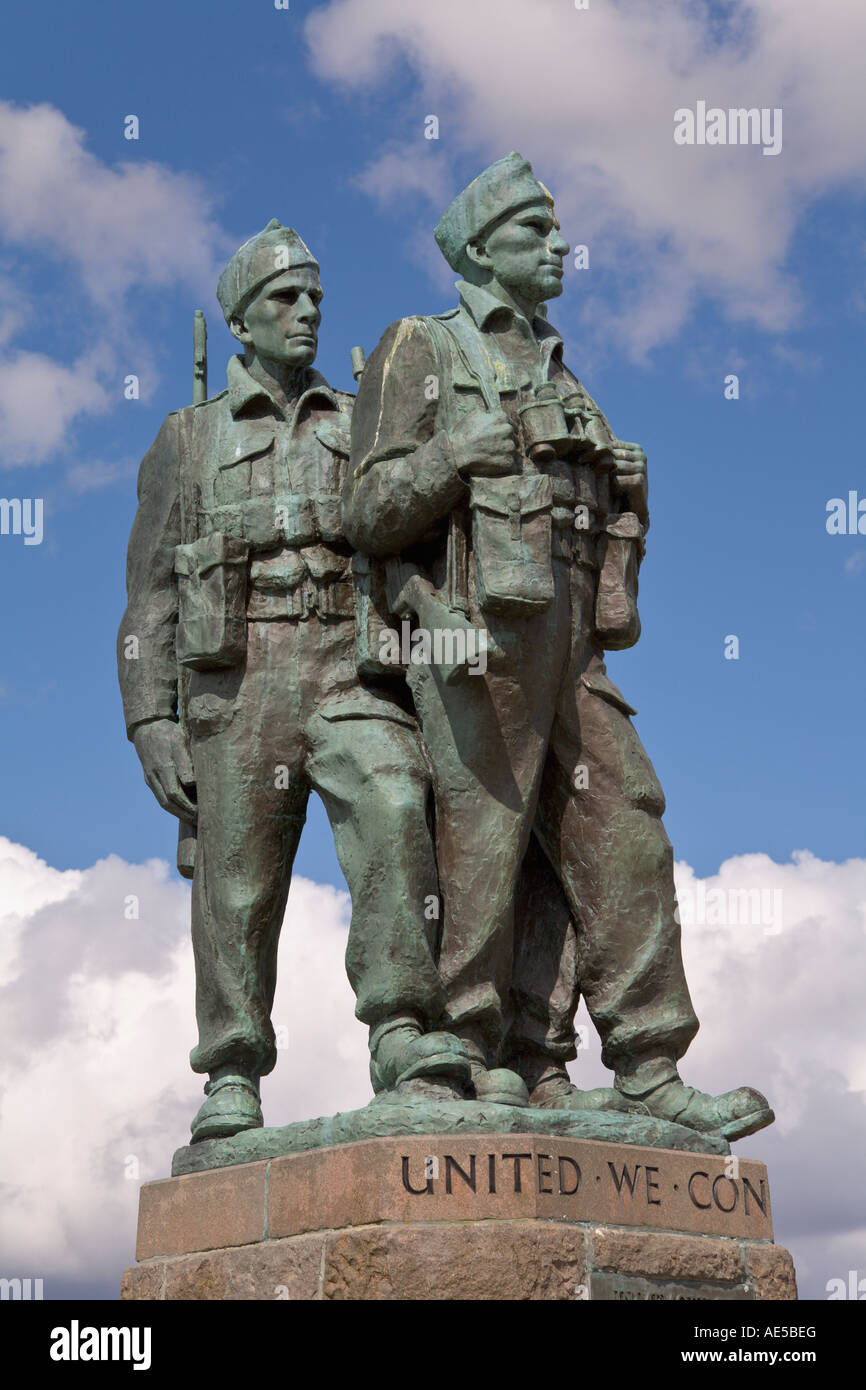 [Commando] 'Spean Memorial Bridge' Highlands Ecosse Banque D'Images