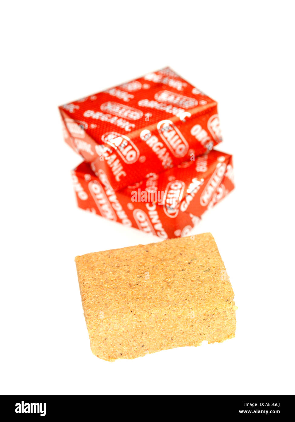 Cubes de bouillon de bœuf Banque D'Images