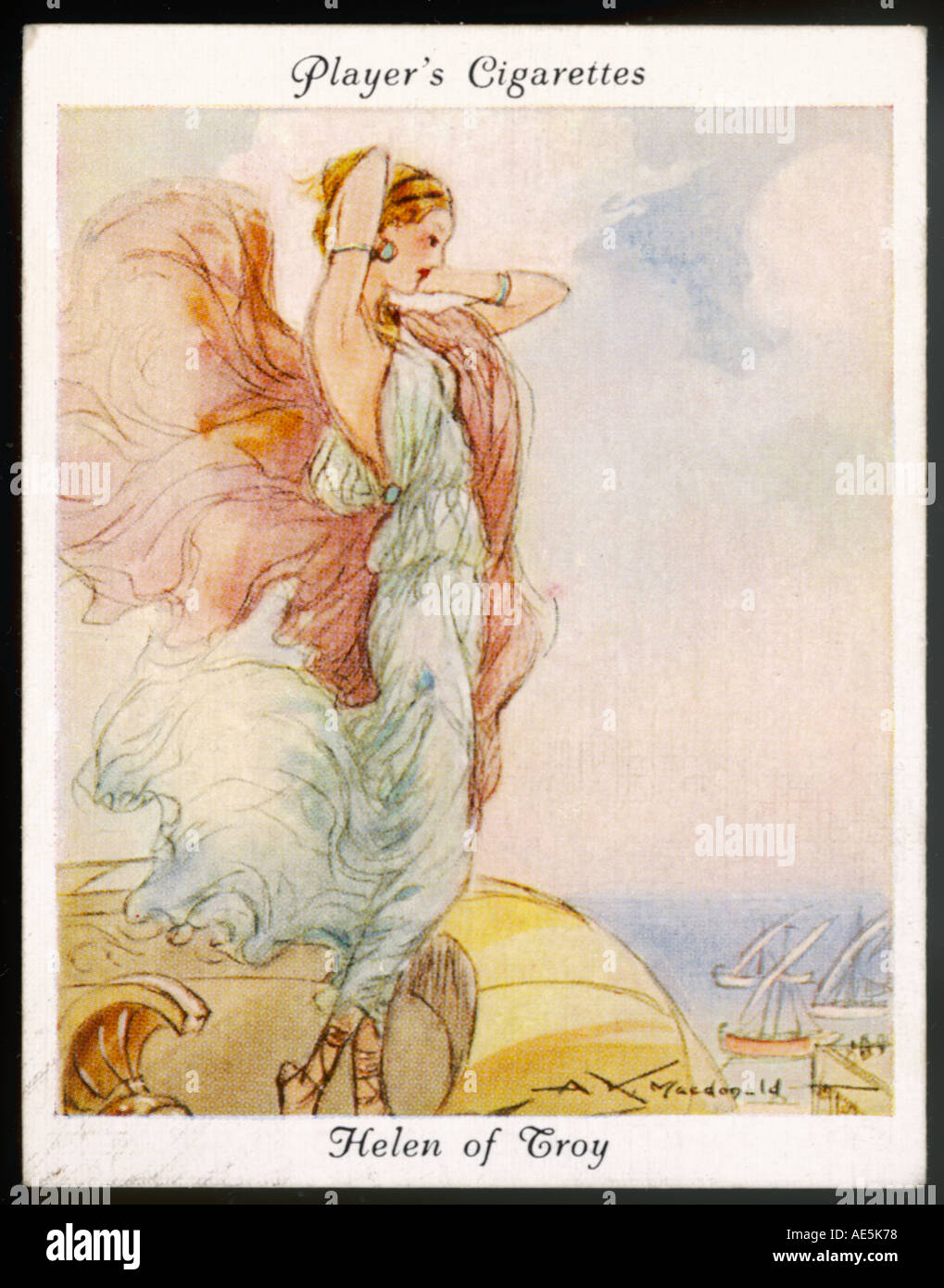 Hélène de Troie Banque D'Images