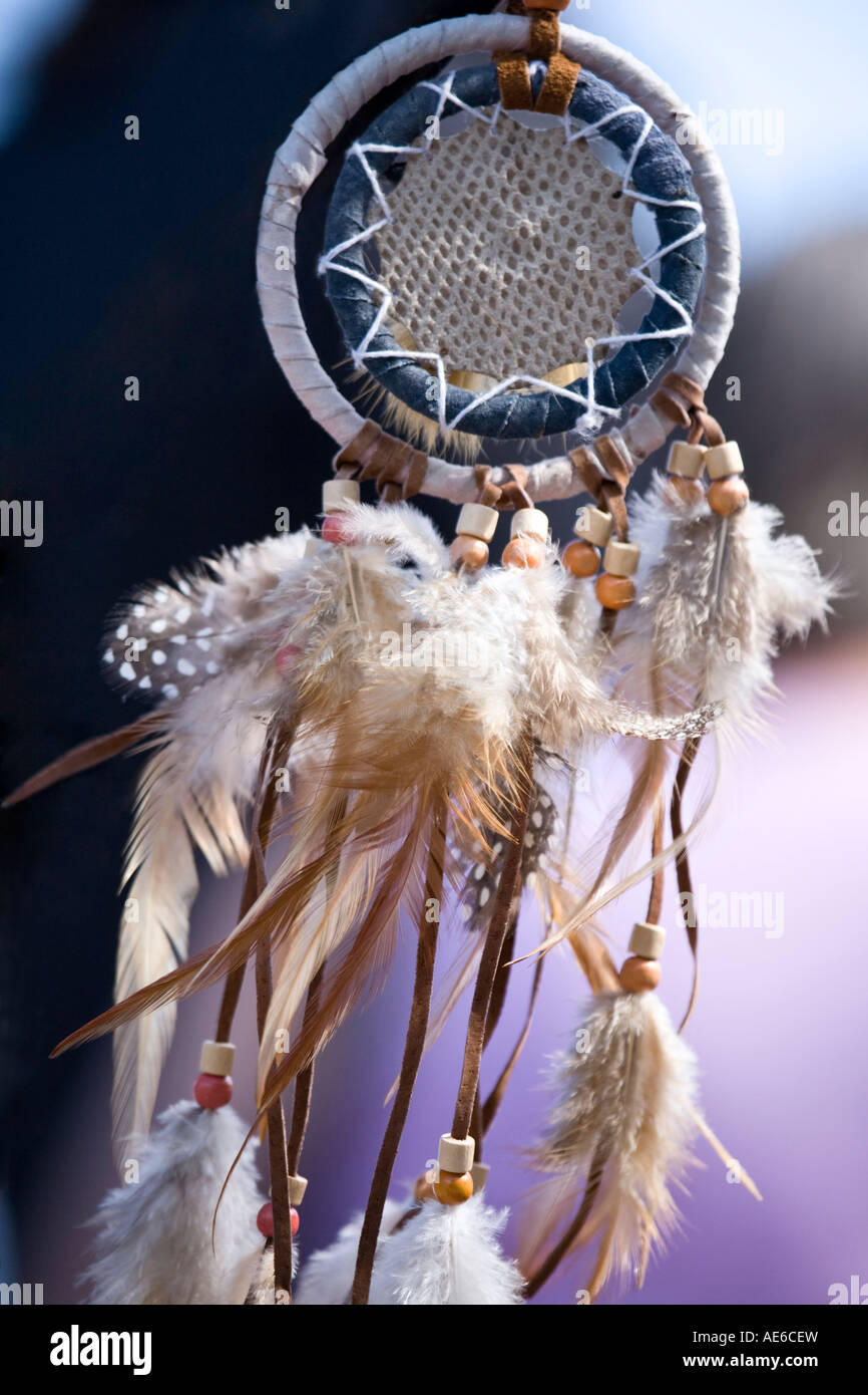 Native American Indian Dream Catcher Banque D'Images