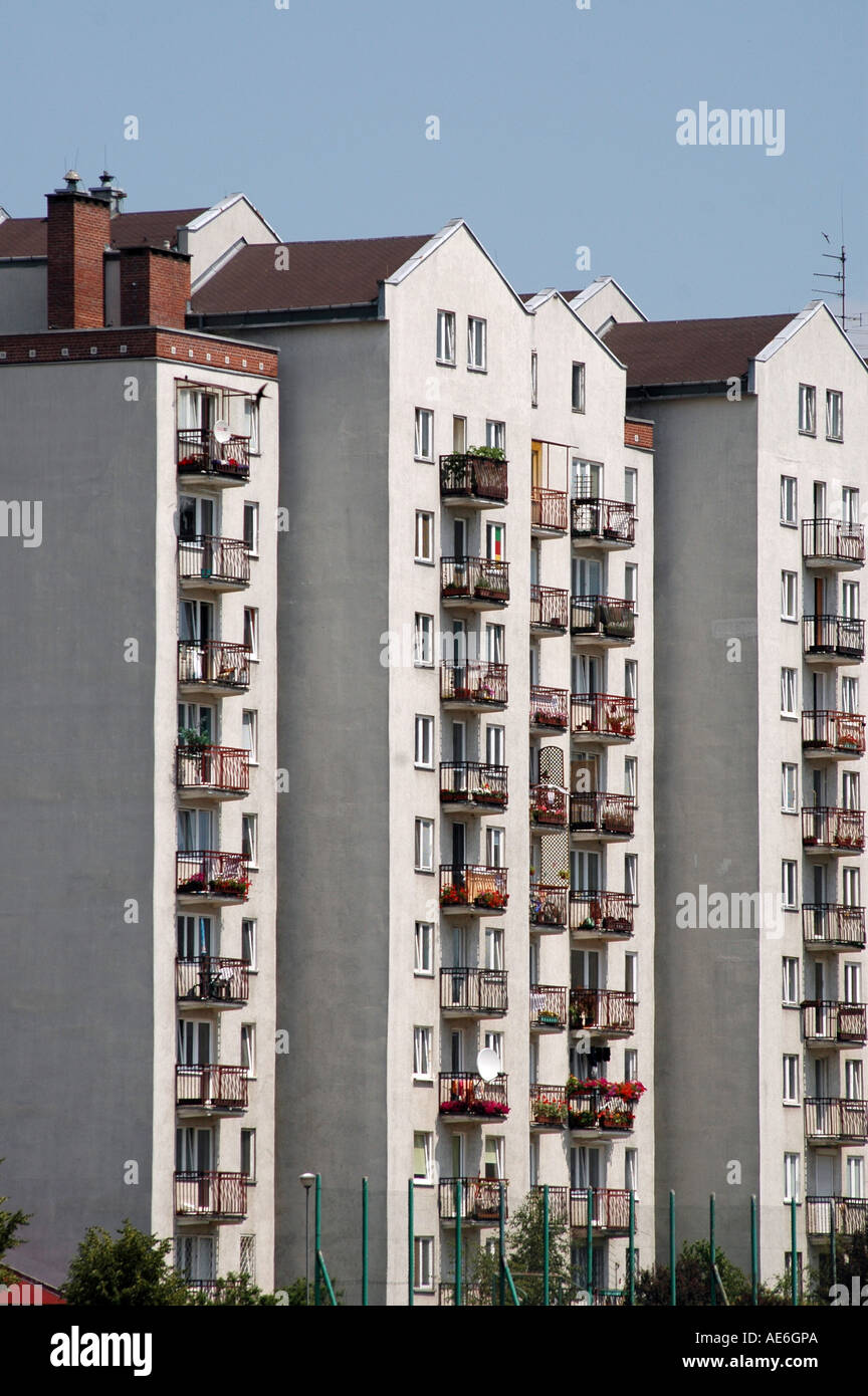 Chambre des appartements à Varsovie Banque D'Images