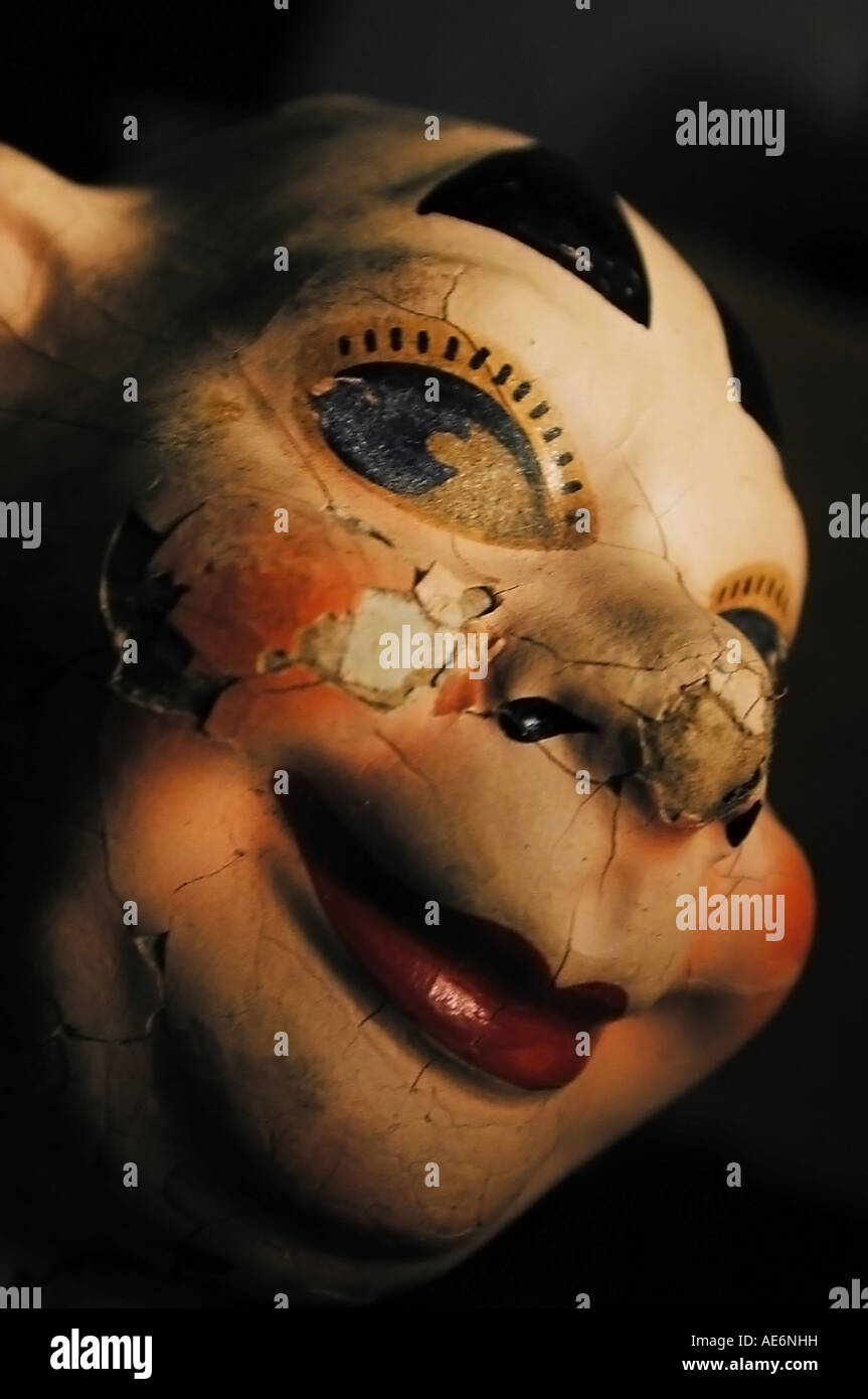 Clown effrayant Banque D'Images