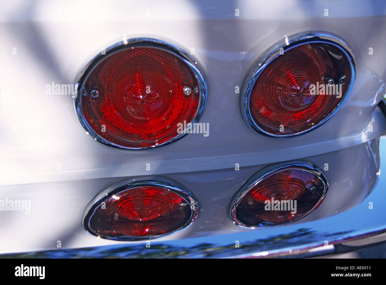 '^1963 Chevrolet Corvette 'Sting'' de feu arrière Banque D'Images