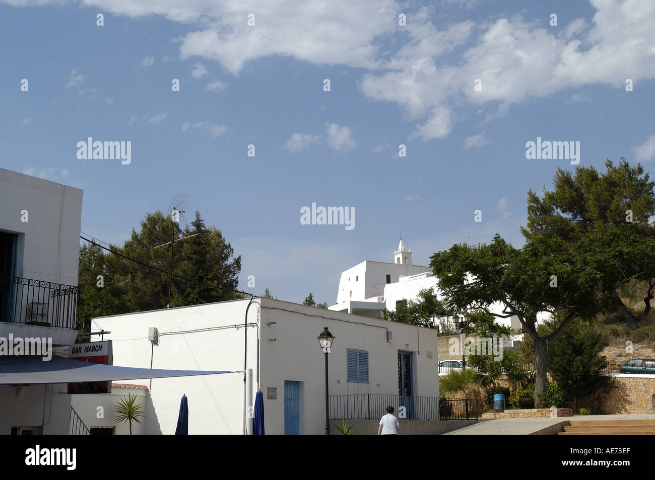 Es Figueral Es Portitxol Sant Joan de Labritja San Juan Ibiza Eivissa Espagne Baléares Banque D'Images