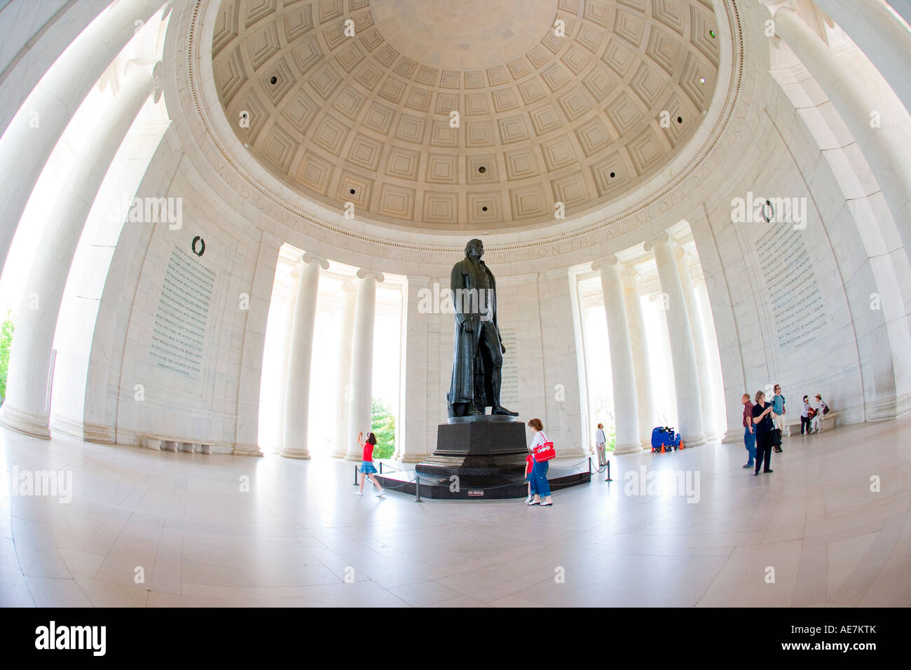 USA Washington DC Jefferson Memorial Banque D'Images