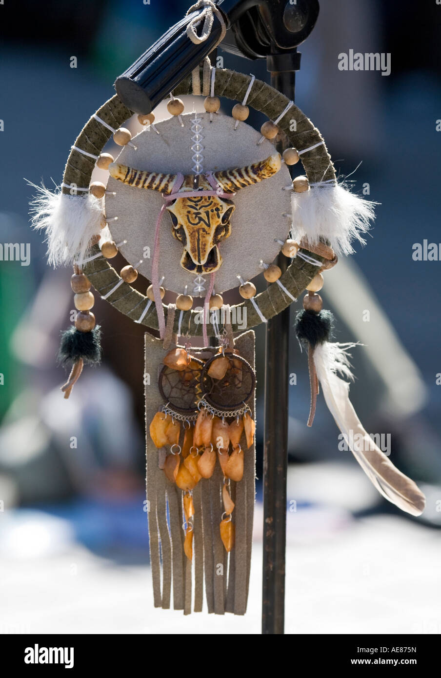 Native American Indian Dream Catcher Banque D'Images