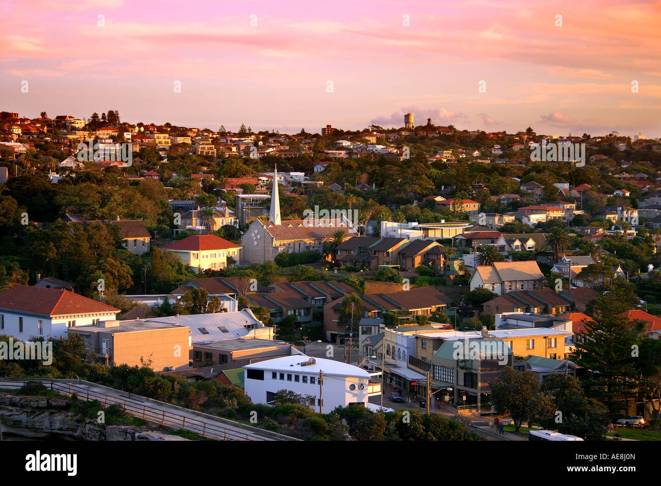 Les lacunes, Watson Bay, Sydney Banque D'Images