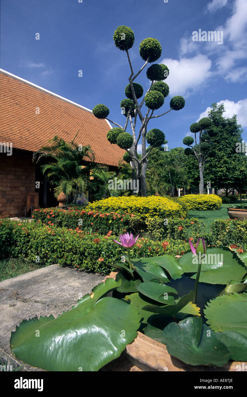 Les bâtiments de l'administration de l'aéroport de Sukhothai Thaïlande Banque D'Images