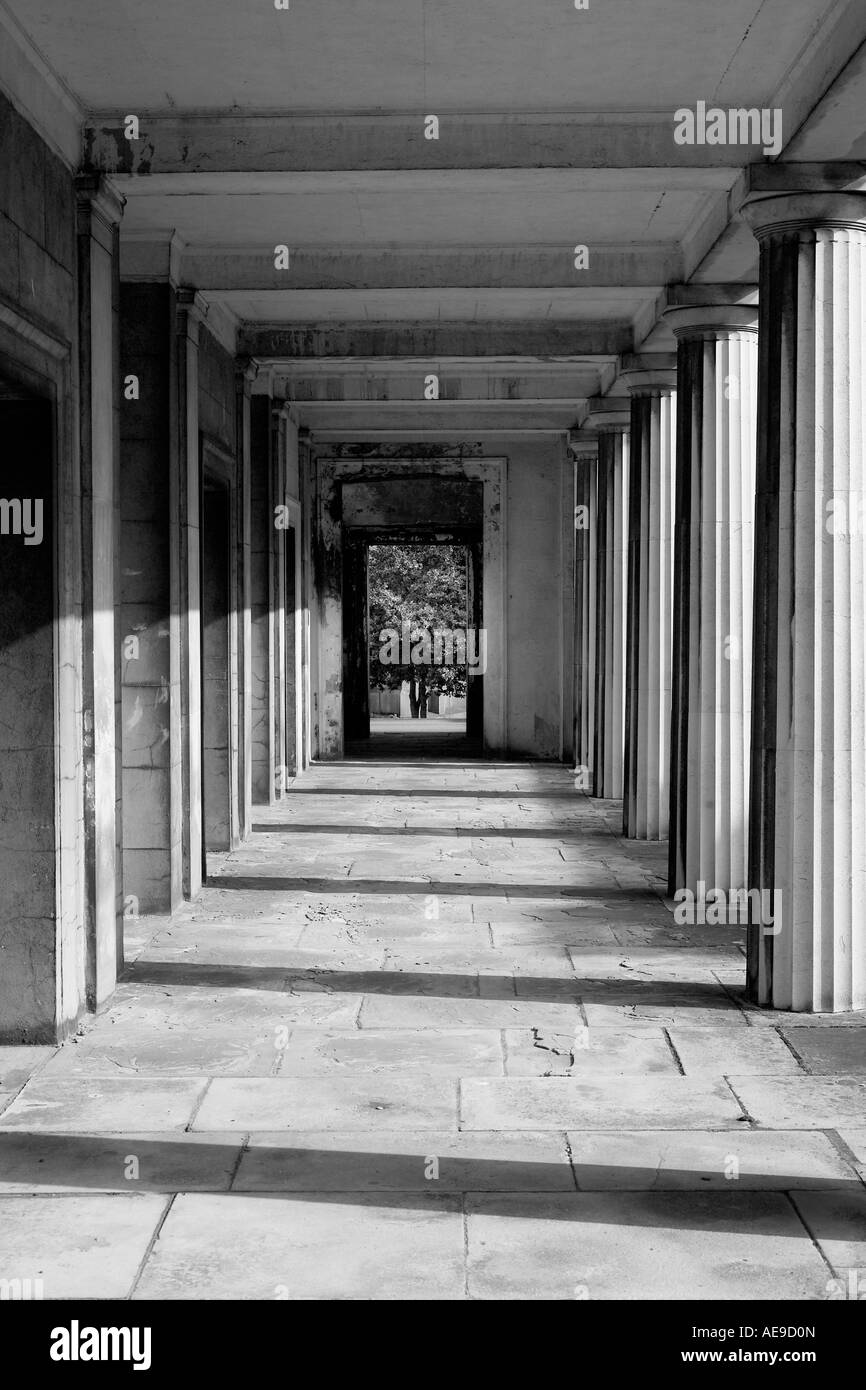 Un couloir dans In Gipping Banque D'Images Un couloir dans In Gipping Banque D'Images